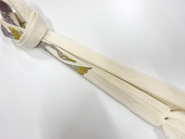 正絹　手組帯締め